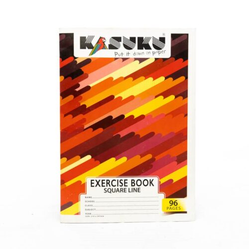 A4 Exercise Book 96pgs Squared