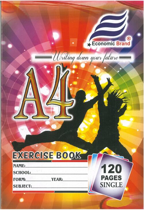 A4 Exercise Book 120pgs Lined