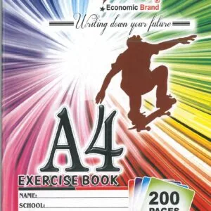 A4 Exercise Book 200pgs Lined
