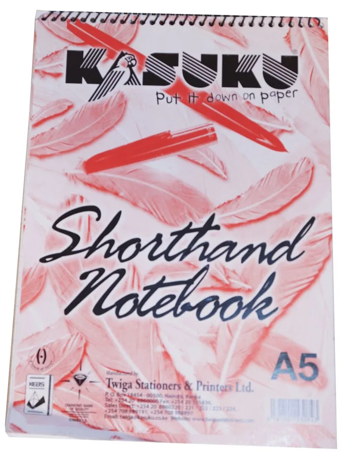 A5 Shorthand notebook
