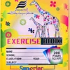 A5 Exercise Book 200pgs Squared
