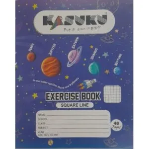 A5 Exercise Book 48pgs Squared
