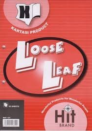 loose leaf pad loose leaf pad