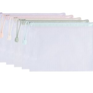 zip bag – durable mesh document pouch