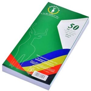 dl gazelle white envelopes – premium peel & seal (110mm x 220mm)